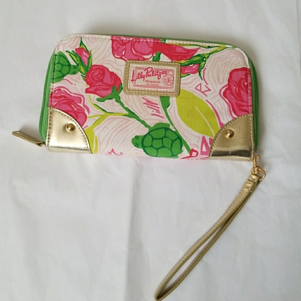 Delta Zeta Lilly Pulitzer Wristlet